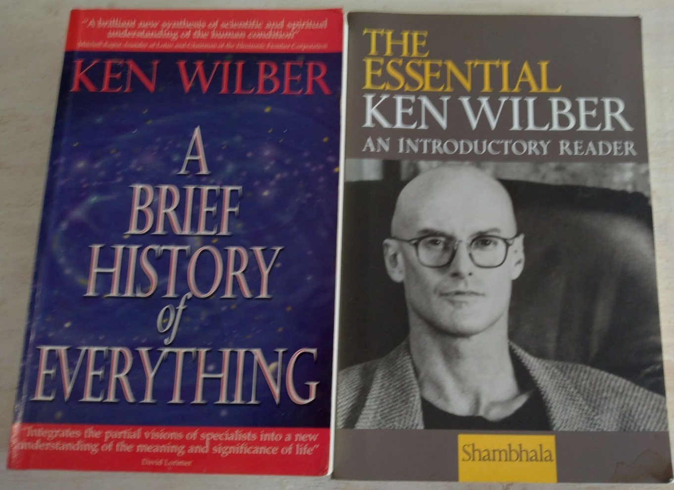 📚Ken Wilber Bundle– A Brief History of Everything & The Essential FREE SHIPPING