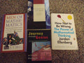 📚Math Library (4 Books) - E.T. Bell, David Foster Wallace FREE Shipping