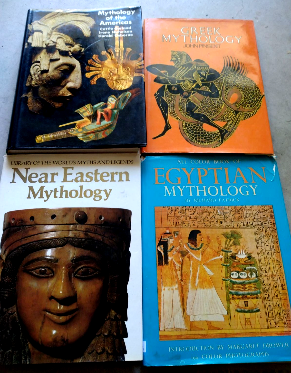 📚 Mythology Library – Greek, Egyptian, Near Eastern & Americas  - FREE Shipping