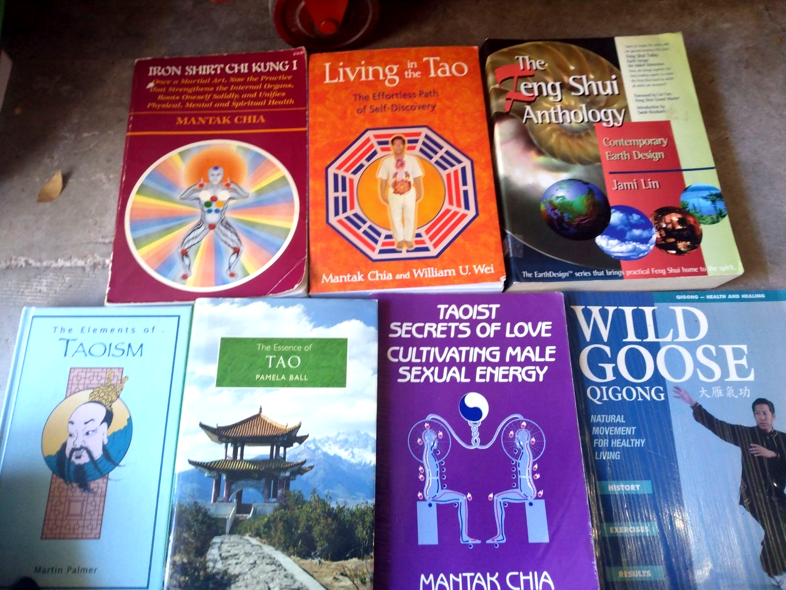 📚 Taoist Wisdom & Qigong, 7 books, Mantak Chia, Feng Shui - FREE Shipping