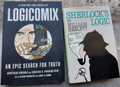 📚 Logic & Philosophy Duo (2 Books) – Logicomix Graphic Novel & Sherlock’s Logic