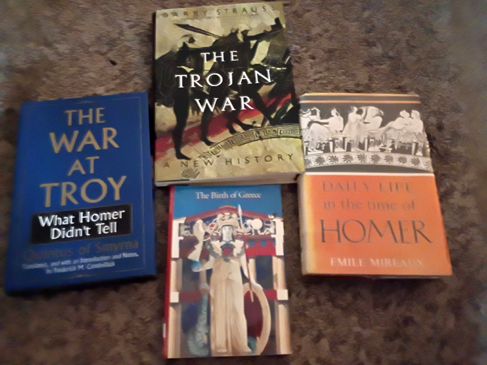 📚 The Trojan War, Barry Strauss; Quintus of Smyrna, Homer - FREE Shipping