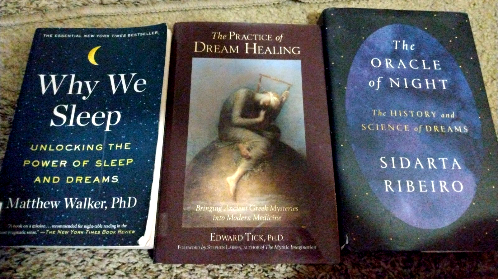 📚 Practice of Dream Healing, Why We Sleep, Oracle of the Night - FREE Shipping