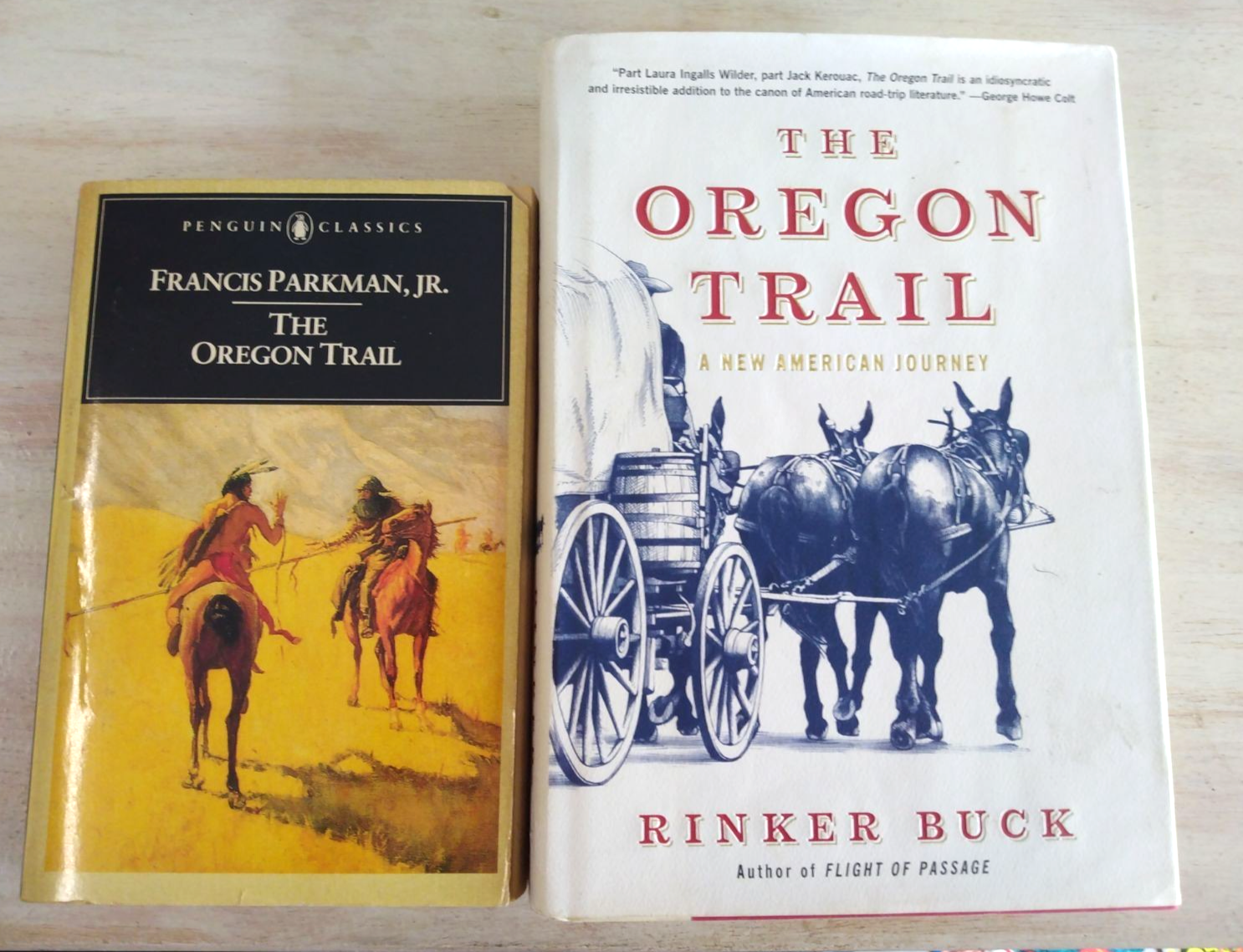 📚Oregon Trail Bundle –  Parkma  & Rinker Buck  – American West, FREE Shipping