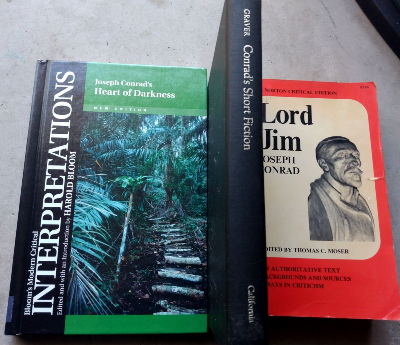 Joseph Conrad Scholarly Set: Bloom’s Interpretations, Norton Critical & UC Press