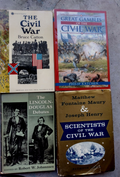📚 Civil War (4 Books) – Great Gambles, Scientists, Debates - FREE Shipping