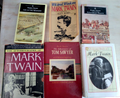Mark Twain, 6 Books – ,Tom Sawyer, Life on the Mississippi, Pudd'n, FREE Shippin